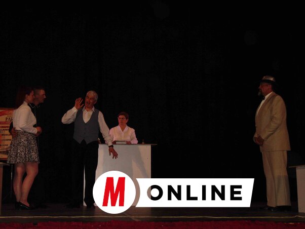 Az angol tolmács című produkciót a tóbaiak mutatták be (Vidács Hajnalka felvétele)