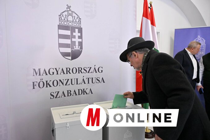 861 magyar lakcímmel rendelkező választópolgár adhatja le itt szavazatát (Molnár Edvárd felvétele)