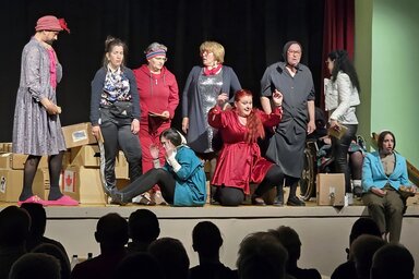 Részlet a szenttamásiak előadásából