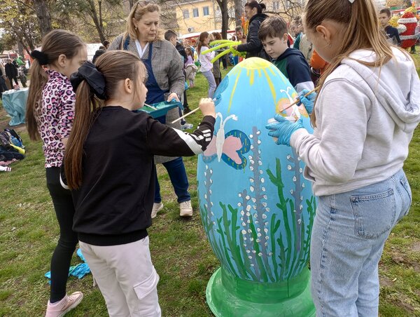 A negyedikesek barkás-pillangós díszítése is nagyon mutatós