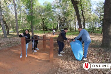 A munkaakción több mint háromszáz személy vett részt (Fotó: Csincsik Zsolt)