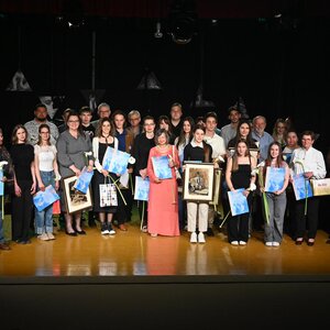 A rendezvénysorozat díjazottjai (Fotó: Ótos András felvétele)