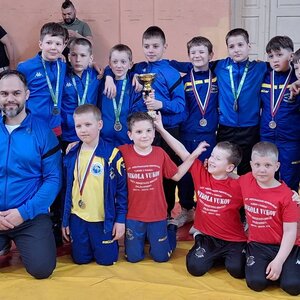 A Zenta U11-es birkózói Zomborban