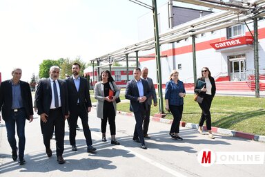 Verbászi körúton járt Milan Bosnić, a Szerbiai Nemzeti Foglalkoztatási Szolgálat igazgatója (Fotó: Paraczky László)