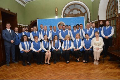 A Szabadkai Fúvószenekar tagjai/Fotó: Masa Tibor archívuma