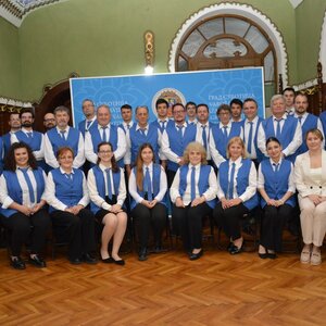 A Szabadkai Fúvószenekar tagjai/Fotó: Masa Tibor archívuma