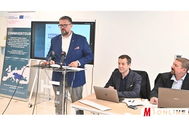 Juhász Bálint: A COMMHERITOUR projekt olyan modellt kínál, amely összekapcsolja a tudást és a piacot (Ótos András felvétele)