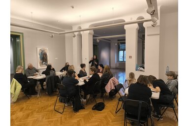 A foglalkozást Jasmina Jovančić Vidaković, az intézmény múzeumpedagógusa vezette/Fotó: Dér Dianna