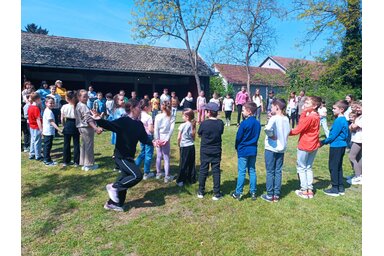 Kazinczy Paszterkó Diana/A diákok legjobban a körjátékokat élvezték