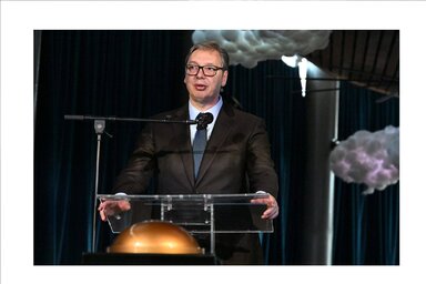 Az államfő megerősítette ugyanakkor, hogy Szerbia csatlakozni akar az Európai Unióhoz (Fotó: Beta)