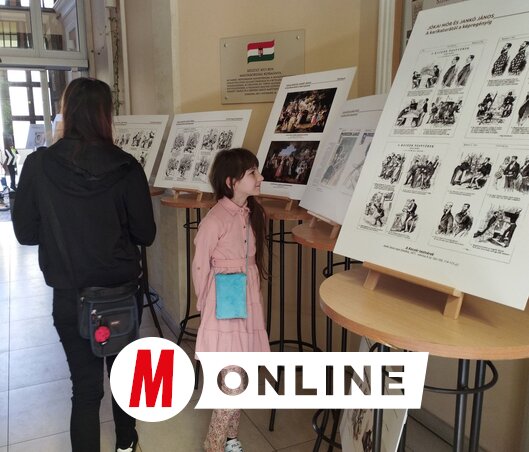 A kiállítás a képregény hajnalát idézte meg (Fotó: Lukács Melinda felvétele)