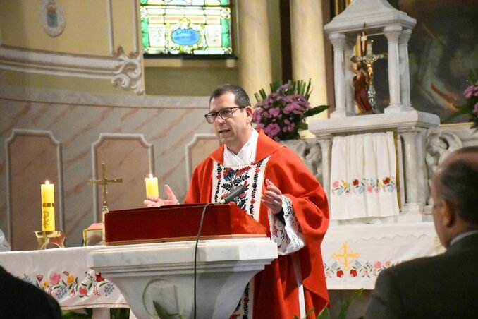 A szentmisét ft. Mészáros István prépost-kanonok, a kalocsai érsekség papja celebrálta