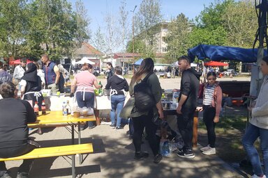 Eszem-iszom, dínom-dánom Horgoson (Fotó: NE)