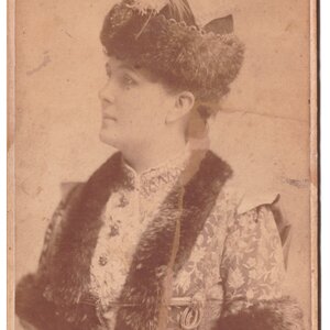 Blaha Lujza dedikált fotója 1884-ből (Fotó: Németh Ferenc archívumából)