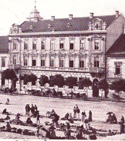 Itt szállt meg Nagybecskereken a művésznő (Fotó: Németh Ferenc archívumából)