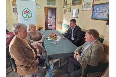 Balról jobbra: Perpauer Attila, Bógáncs Andrijašević Lívia, Baji Csaba (koordinátor) és Csuka Pál/Fotó: Paraczky László