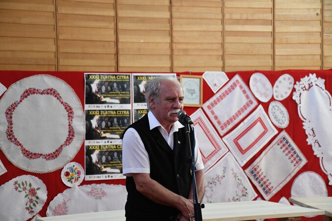 A díjkiosztót megelőzően Borsi Ferenc szólt a jelenlévőkhöz