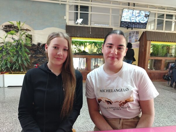 Szűcs Leona és Horváth Edina / Fotó: Tóth Péter