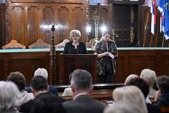 Kabók Erika és Tamara Marković (Molnár Edvárd felvétele)