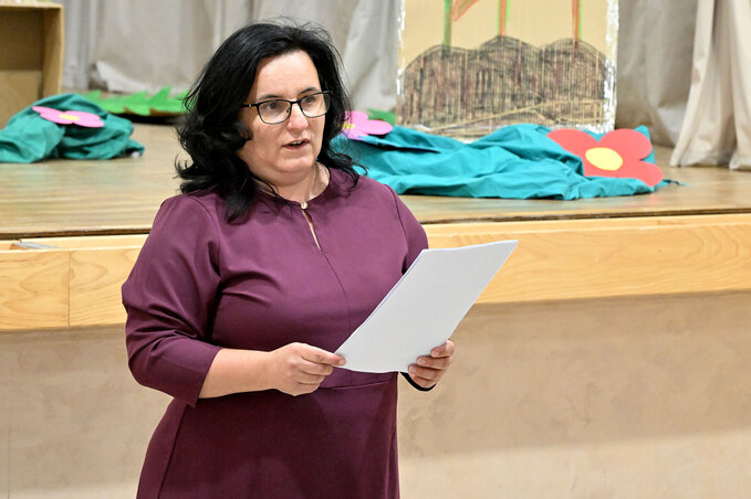 Kávai Bózsó Ildikó, a verseny szervezője