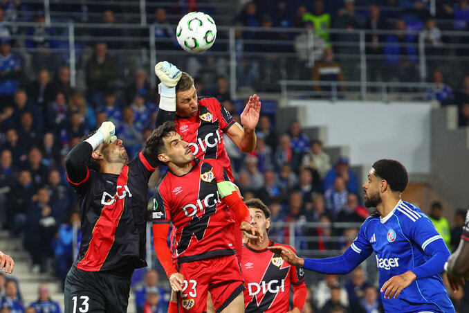 Batalla fontos védésekkel járult hozzá a Rayo Vallecano sikeréhez (Fotó: Beta/AP)
