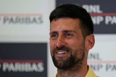Novak Đoković Dino Prižmić ellen kezdett (Fotó: Beta/AP)