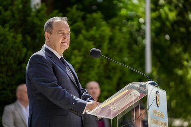 A belügyminisztérium cáfolta azokat az értesüléseket, amelyek szerint a tárcavezetőt cukorbetegsége miatt ismét kórházban kezelik (Fotó: Beta)