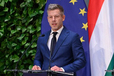 Magyar Péter jelezte: mindkét fél mindent elkövet, hogy a jövő héten Brüsszelben alá tudják írni a politikai megállapodást, amely lehetővé teszi a nyitott kérdések lezárását (Fotó: MTI)