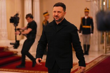 Sajtóértesülések szerint az ukrán elnök személyesen vezetheti a héten Belgrádba érkező ukrán delegációt (Fotó: Beta/AP)