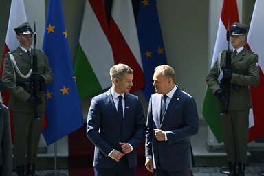 A miniszterelnök köszönetet mondott a lengyelországi látogatásán tapasztalt vendégszeretetért és azért a reményért, hogy jobb európai jövője lehet Lengyelországnak és Magyarországnak (MTI)