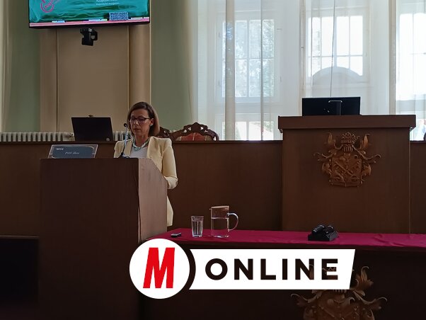 A jelenlévőket Burány Hajnalka polgármester is köszöntötte (Fotó: Gruik Zsuzsa)