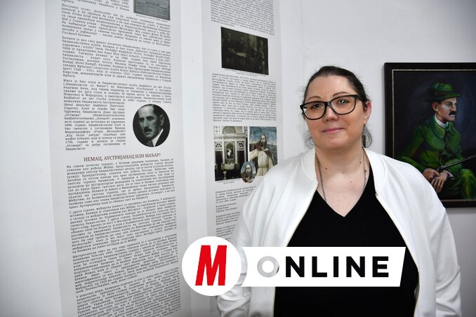 Milica Milović, a Verbászi Városi Múzeum kurátora (Fotó: Paraczky László)