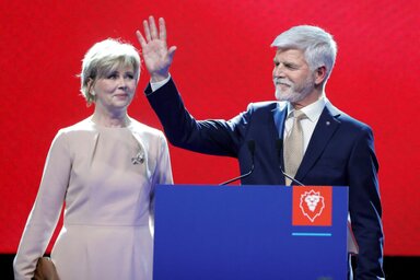 A cseh elnök szerint Moszkva provokációira a NATO-nak megfelelő határozottságú, akár aszimmetrikus válaszintézkedésekkel kell reagálnia (Fotó: David W Cerny/Reuters)