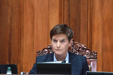 A házelnök szerint a Slaviján tartott egyetemista megmozdulás valójában kampányrendezvény volt (Fotó: Beta)
