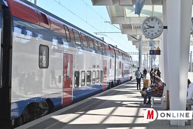 Az új vonatokat az Expo 2027 miatt vásárolják, az állam garanciát vállal a hitel törlesztésére (Fotó: Ótos András felvétele)