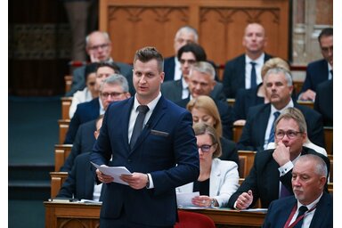 MTI/ Bódis Péter, az igazságügyi tárca parlamenti államtitkára
