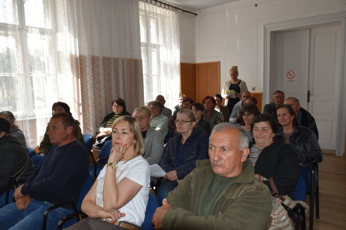 Doroszlón is nagy volt az érdeklődés a program iránt (Fotó: Zombori Egészségház)