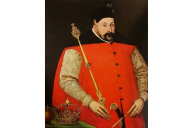 Báthory István korabeli lengyel–litván viseletben (Fotó: wikipedia.org)