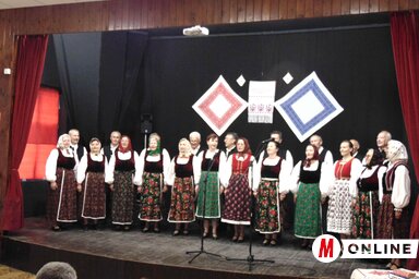 Az egyesület népdalköre több mint 20 énekessel büszkélkedik (Fotó: Vidács Hajnalka felvétele)