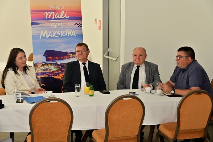 Marina Josipović, Szolda József, Valka Károly és Dejan Mijatović