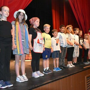 A gyermekek előadását vastaps zárta/Fotó: Pelt Ilona
