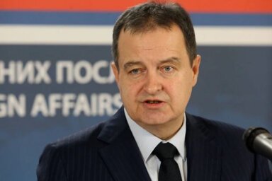 A választásokkal kapcsolatban Dačić elmondta, hogy erről nem egyeztetett Aleksandar Vučić államfővel (Fotó: Beta)