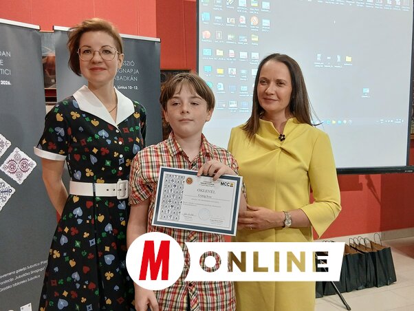 Görög Ivor, a mezőny legfiatalabb résztvevője dicséretben részesült (Fotó: Kolovity Edina felvétele)