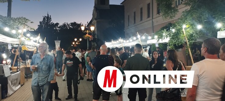 Kézműves sörök utcája is várta a látogatókat (Fotó: Kancsár Izabella felvétele)