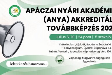 A programok július 6-a és 10-e között zajlanak Újvidéken és Temerinben (Fotó: VMPE Újvidék/Facebook)
