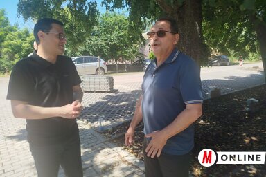 A munkálatokat Talpai Sándor, a kisoroszi Torontál Magyar Oktatási, Ifjúsági és Művelődési Központ elnöke, valamint Mladen Bogdan, Nagykikinda polgármestere járta körbe (Vidács Hajnalka)