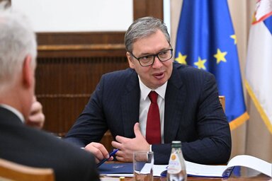 Az államfő szerint szerint rövidesen döntés születhet az amerikai szankciók ügyében (Fotó: Beta)