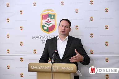 A sajtótájékoztatón szó esett a különböző minisztériumi és tartományi pályázatokkal kapcsolatos MNT-javaslatokról is (Molnár Edvárd felvétele)