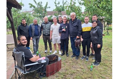 A szajáni Ifjúsági Kolping Csapat/ Fotó: Vidács Hajnalka