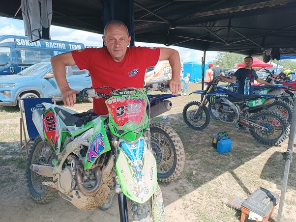 Saša Borkanović, a požarevaci motoklub elnöke